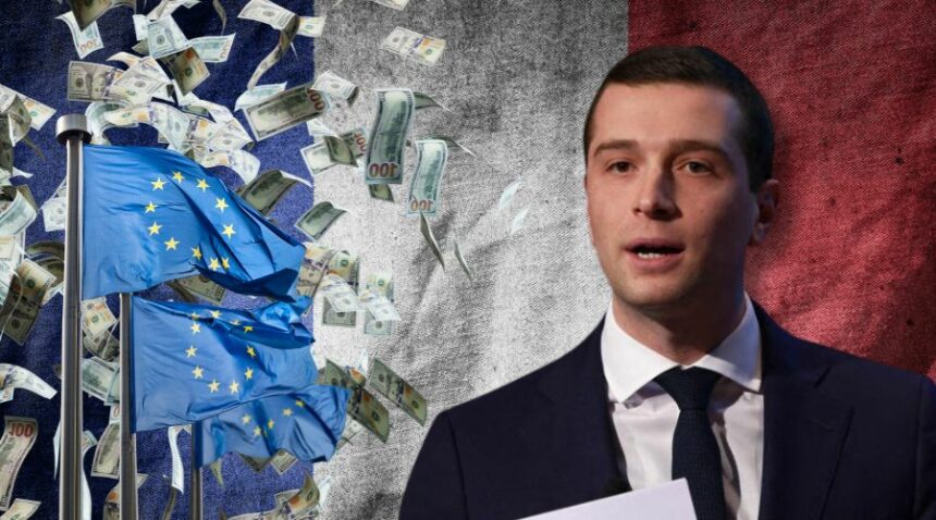 union européenne RN gestion financière Marine Le Pen bardella